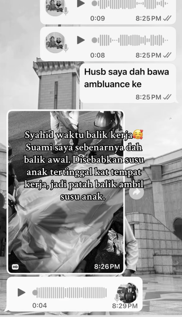 kemalangan balik kerja
